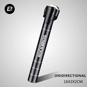 Planet Gates Mini Portable Bicycle Pump 100 Psi Aluminum Alloy Cycling Bike Pump Fit Presta & Schrader Valve MTB Mountain Bike Pump