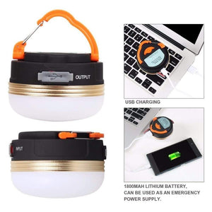 Planet Gates Mini Portable Camping Lights 3W LED Camping Lantern Tents lamp Outdoor Hiking Night Hanging lamp USB Rechargeable