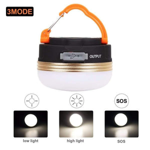 Planet Gates Mini Portable Camping Lights 3W LED Camping Lantern Tents lamp Outdoor Hiking Night Hanging lamp USB Rechargeable