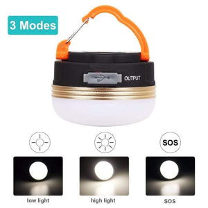 Planet Gates Mini Portable Camping Lights 3W LED Camping Lantern Tents lamp Outdoor Hiking Night Hanging lamp USB Rechargeable