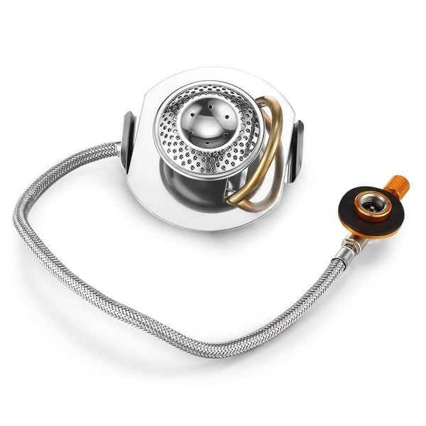 Planet Gates Mini Portable Stainless Steel Propane Outdoor Camping Gas Stove Foldable Split Gas Burner for Outdoor Camping Cooking