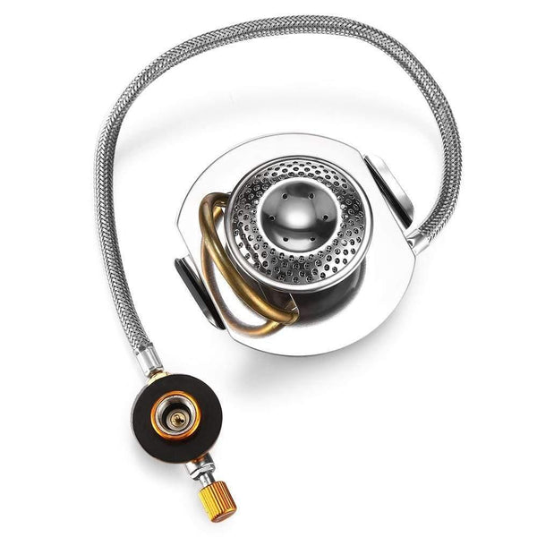 Planet Gates Mini Portable Stainless Steel Propane Outdoor Camping Gas Stove Foldable Split Gas Burner for Outdoor Camping Cooking