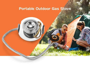 Planet Gates Mini Portable Stainless Steel Propane Outdoor Camping Gas Stove Foldable Split Gas Burner for Outdoor Camping Cooking