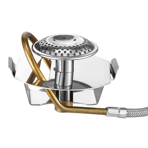 Planet Gates Mini Portable Stainless Steel Propane Outdoor Camping Gas Stove Foldable Split Gas Burner for Outdoor Camping Cooking