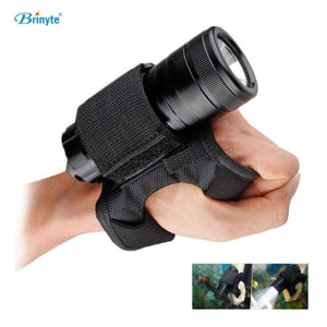 Planet Gates Mini Portable Underwater LED Scuba Diving Flashlight Torch Cree XM-L L2 LED Diver Rescue Suits Diving Flashlight