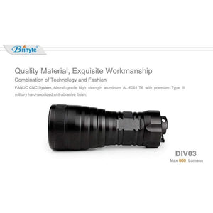 Planet Gates Mini Portable Underwater LED Scuba Diving Flashlight Torch Cree XM-L L2 LED Diver Rescue Suits Diving Flashlight