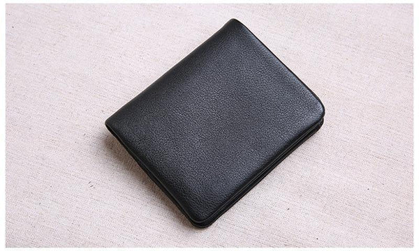 Planet Gates Mini purse women's leather short men's wallet leather Korean version of the young ultra thin vertical wallet soft leather