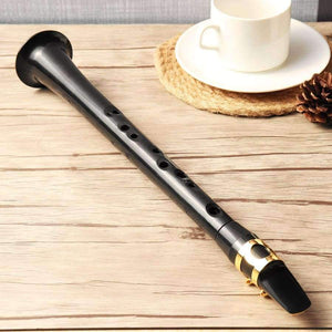 Planet Gates Mini Sax Portable Bb Saxophone ABS Lightweight Sax Musical Instruments with Carrying Bag for Begginer