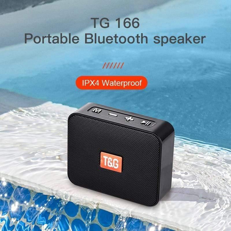 Planet Gates Mini Speaker TG166 Portable Music Player With FM Radio Bluetooth Speakers Subwoofer Outdoor Can Be Hands-free Calling
