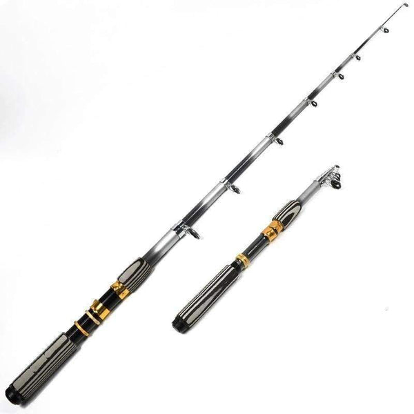 Planet Gates Mini Telescopic Fishing Rods High Strength Carbon Fiber Cheap Fishing Rod Pole for Sea River Lake Boat Fishing