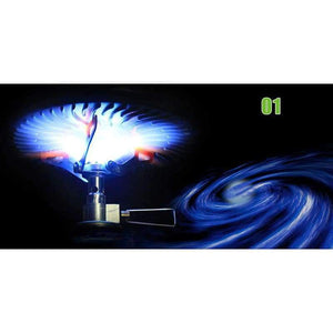 Planet Gates Mini Titanium Gas Stove Outdoor Portable Folding Camping Stoves Survival Pocket Picnic Cooking Gas Cooker BRS-3000T Only 25g