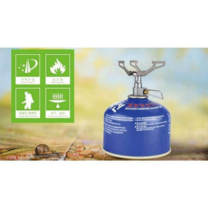 Planet Gates Mini Titanium Gas Stove Outdoor Portable Folding Camping Stoves Survival Pocket Picnic Cooking Gas Cooker BRS-3000T Only 25g