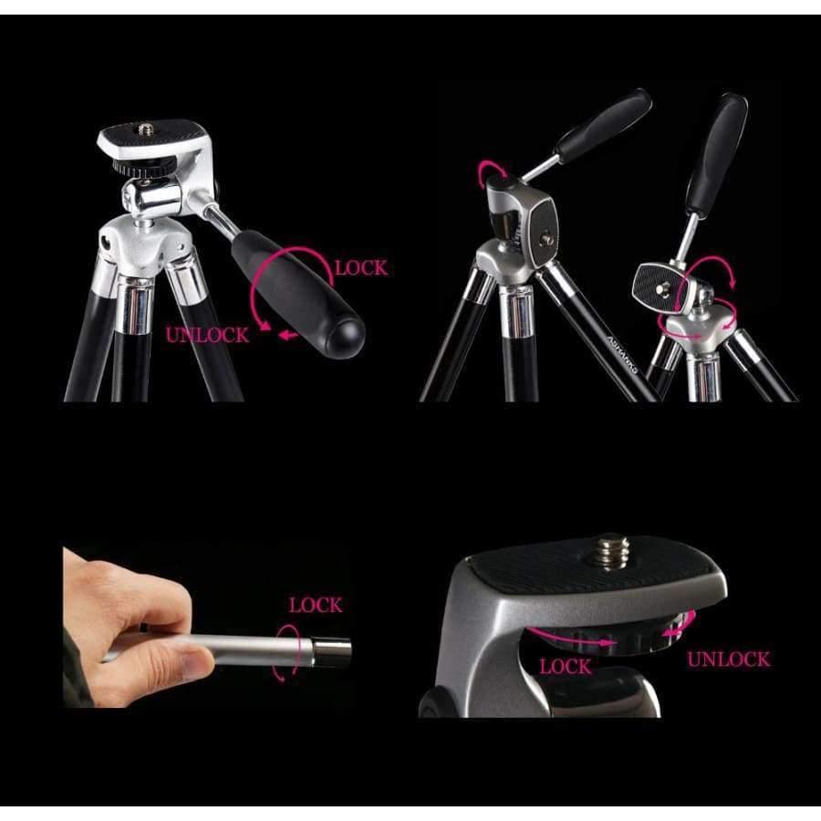 Planet Gates Mini Tripod for iPhone Samsung Xiaomi Huawei Mobile Phone Smartphone Ipad Tripod for Gopro Camera Accessory