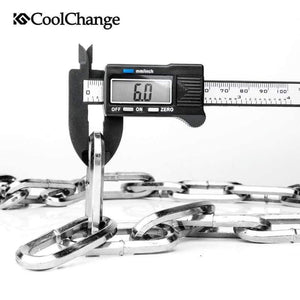 Planet Gates mini version Bicycle Lock Safe Metal Anti-Theft Outdoor Bike Chain Lock Security Reinforced Cycling Chain Lock Bicycle Accessories