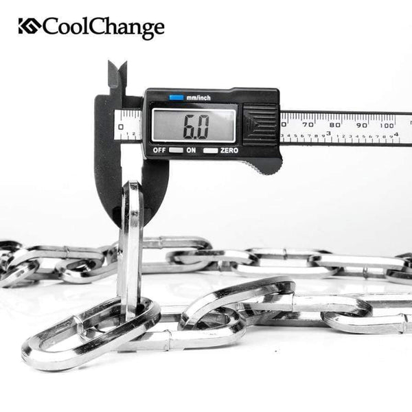 Planet Gates mini version Bicycle Lock Safe Metal Anti-Theft Outdoor Bike Chain Lock Security Reinforced Cycling Chain Lock Bicycle Accessories