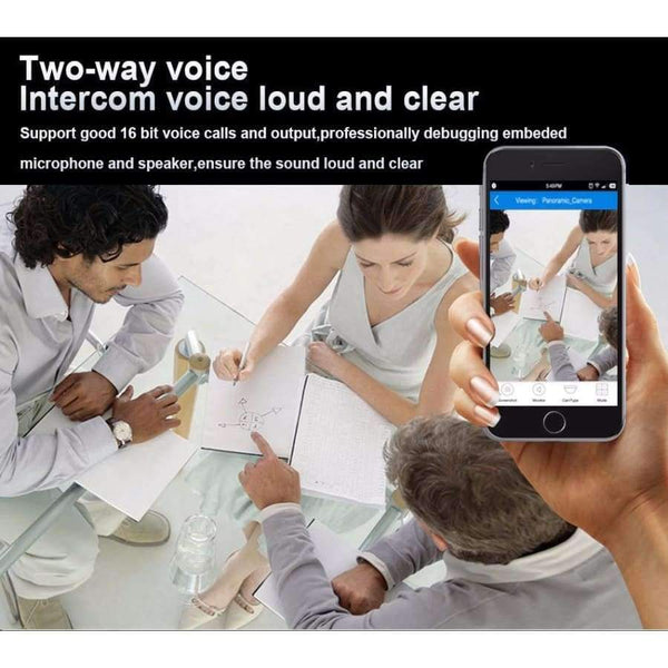 Planet Gates Mini VR IP Camera Wireless 960P HD Smart 360 Degree Panoramic Network CCTV Security Camera Home Protection Video Surveillance