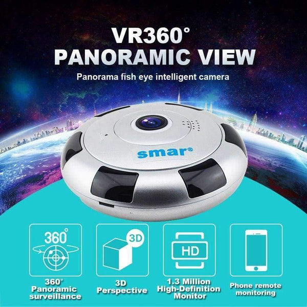 Planet Gates Mini VR IP Camera Wireless 960P HD Smart 360 Degree Panoramic Network CCTV Security Camera Home Protection Video Surveillance