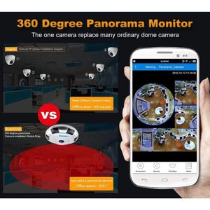 Planet Gates Mini VR IP Camera Wireless 960P HD Smart 360 Degree Panoramic Network CCTV Security Camera Home Protection Video Surveillance