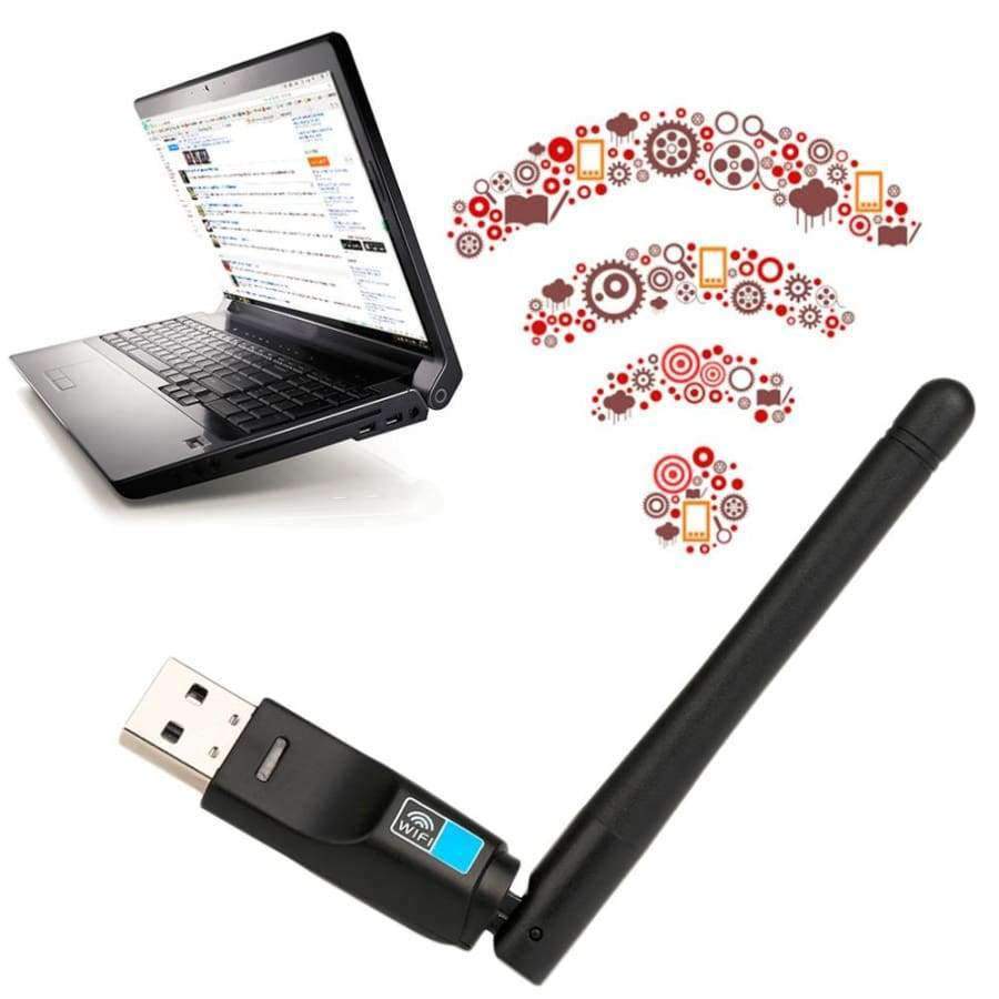 Planet Gates Mini Wireless Wifi Adapter 150 Mbps 20dBm Antenna USB Wifi Receiver Network Card 802.11b/n/g High Speed Wifi Adaptador