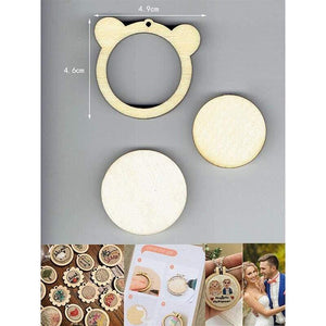 Planet Gates Mini Wooden Hoop/Ring Embroidery Frame Cross Stitch Sewing Art Works For Bag Clothes Sewing