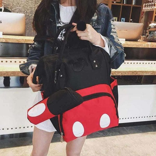 Planet Gates Minnie Maternity Nappy Bags Baby Care Large Capacity Nursing Infant Dry Wet Bag Designer Outdoor Travel Diaper Backpack CL5377