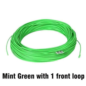 Planet Gates Mint Green 1 Front / WF9F 100FT Weight Forward Floating Fly Fishing Line 2wt/3wt/4wt/5wt/6wt/7wt/8wt Fly Line
