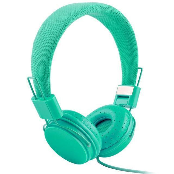 Planet Gates mint green Stereo bass headphones Music earphones headsets E5 With Microphone For iphone xiaomi
