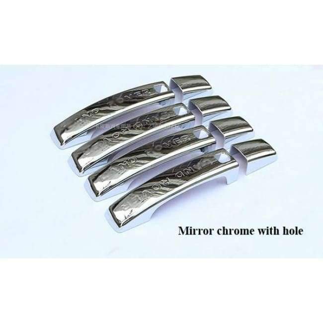 Planet Gates Silver/Black/Mirror Chrome Car Door Handle Cover Trim Sticker For Range Rover Sport 2008-2013 Accessories Car Styling