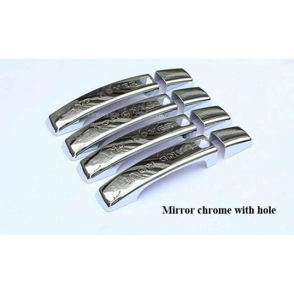 Planet Gates Zrcadlové chromované stříbrné/černé/zrcadlové chromované kryty klik dveří auta pro Range Rover Sport 2008-2013 příslušenství pro styling auta