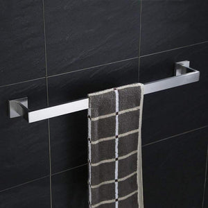 Planet Gates Mirror Polished Stainless Steel Bathroom Accessories Kit. Quality Chrome Towel Rack Towel Bar Paper Holder Robe Hook (4 pieces suit)