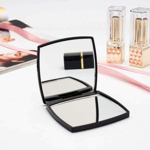 Planet Gates Mirror square Shape Girl Mini Double Sides Portable Mirror Pocket Makeup Cosmetics Compact Mirrors Drop Shipping