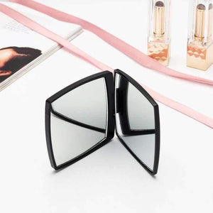 Planet Gates Mirror square Shape Girl Mini Double Sides Portable Mirror Pocket Makeup Cosmetics Compact Mirrors Drop Shipping