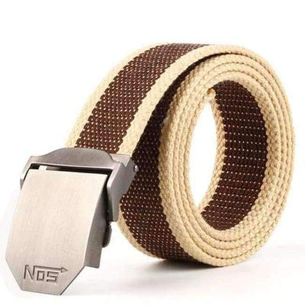Planet Gates mix1 / 110cm Hot male tactical belt Top quality Elastic Canvas belts for men NO5 Automatic buckle Outdoor Sport Long 160cm White Weave straps