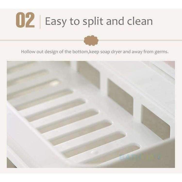 Planet Gates MJY007-WHITE Bathroom Accessories Corner Rack Shower Caddy Shelf  Bathroom Shampoo Holder With Suction Cup Super-big Size Shower Storage Rack