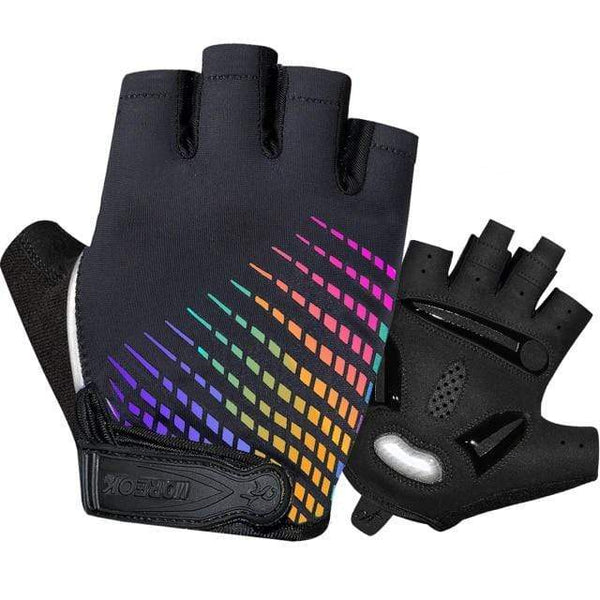 Planet Gates MK121ColorNightGlow / S Cycling Gloves Gel Shockproof MTB Road Bike Gloves Breathable Durable Bicycle Gloves Non-slip Biking Glove for Men Women