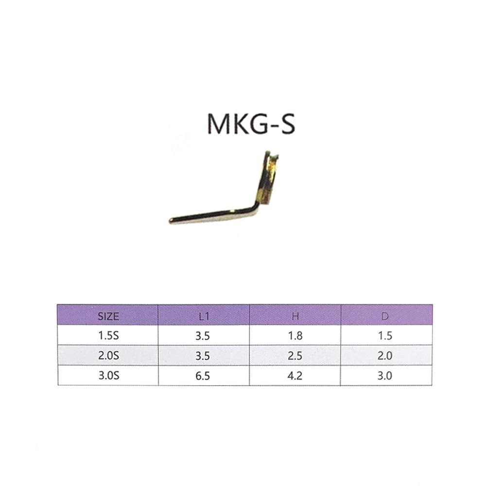 Planet Gates MKG 1.5S 2.0S 3.0S Minicro Guide Series Non Ceramic Ring Model  fishing rod guides fishing rod parts repair guide 20PCS