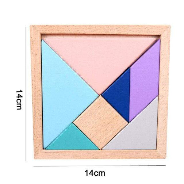 Planet Gates MKLPT2 Macaron Montessori Wooden 3D Toys Childhood Learning Parent Child Baby Magination Intellectual Educational Toy for Kids Gift