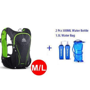 Planet Gates ML all Outdoor Sports Backpack Women / Men Marathon Hydration Vest Pack for Exchange Cycling Hiking Running Water Bag