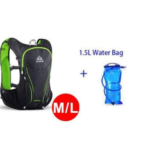 Planet Gates ML and bladder Outdoor Sports Backpack Women / Men Marathon Hydration Vest Pack for Exchange Cycling Hiking Running Water Bag