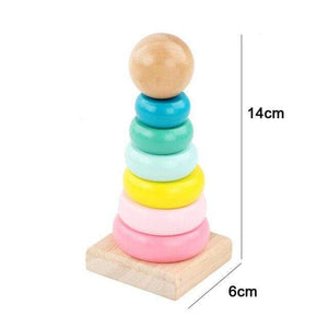 Planet Gates MLKBT1 Macaron Montessori Wooden 3D Toys Childhood Learning Parent Child Baby Magination Intellectual Educational Toy for Kids Gift