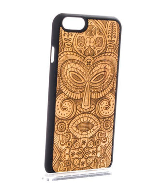 Planet Gates MMORE Wood Tribal Mask Phone case - Phone Cover - Phone accessories