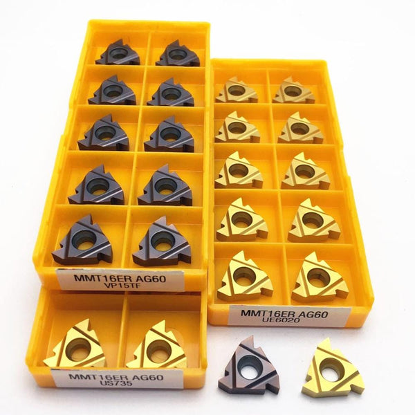 Planet Gates MMT16ER AG60 UE6020 / US735 11ER 11IR hard alloy thread turning tool cutting tool milling cutter CNC tool 16ERAG60 thread cutter