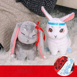 Mo Dao Zu Shi Plush Doll Peluche Kawaii Rabbit Stuffed Animal Wei Wu Xian Lan Wang Ji Pet Toys For Kids Birthday Gifts Plush Toy