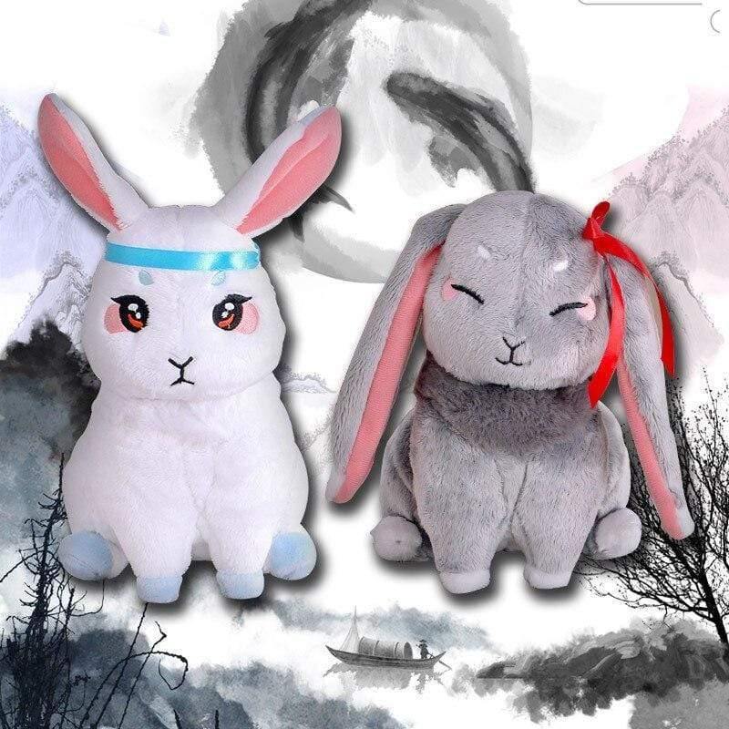 Mo Dao Zu Shi Plush Doll Peluche Kawaii Rabbit Stuffed Animal Wei Wu Xian Lan Wang Ji Pet Toys For Kids Birthday Gifts Plush Toy
