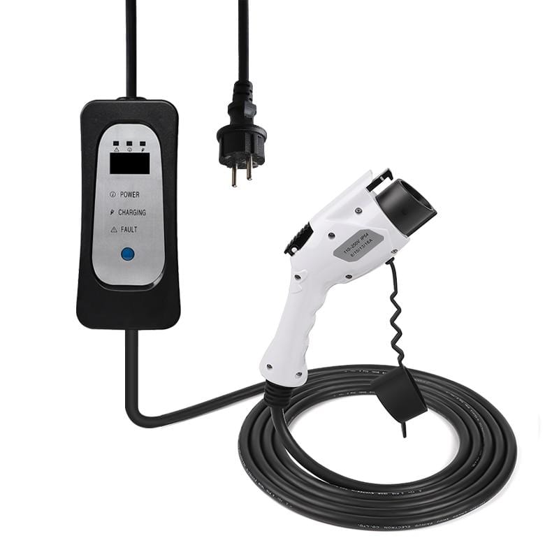 Planet Gates Mobile Fast Charger Home Wallbox Use EV Charging Cable 16A 13A 10A 8A Adjustable Electrica Car use