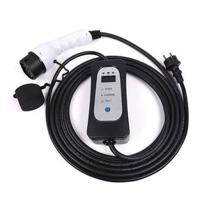 Planet Gates Mobile Fast Charger Home Wallbox Use EV Charging Cable 16A 13A 10A 8A Adjustable Electrica Car use