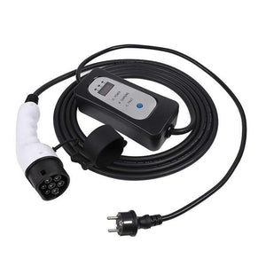 Planet Gates Mobile Fast Charger Home Wallbox Use EV Charging Cable 16A 13A 10A 8A Adjustable Electrica Car use