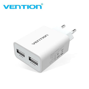 Planet Gates Mobile Phone Charger 5V 1A 2.4A Dual USB Charger Portable Travel Wall Charger Adapter EU Plug For samsung s8 Xiaomi