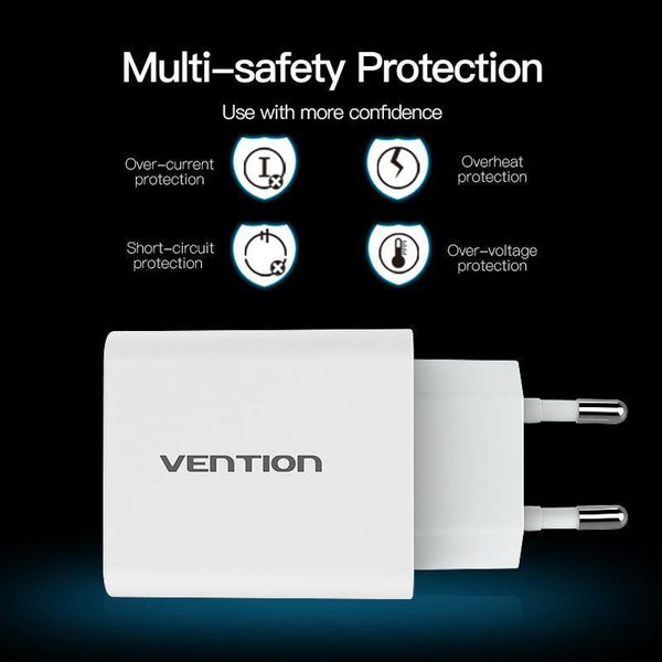 Planet Gates Mobile Phone Charger 5V 1A 2.4A Dual USB Charger Portable Travel Wall Charger Adapter EU Plug For samsung s8 Xiaomi