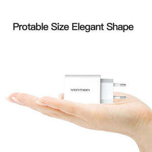 Planet Gates Mobile Phone Charger 5V 1A 2.4A Dual USB Charger Portable Travel Wall Charger Adapter EU Plug For samsung s8 Xiaomi